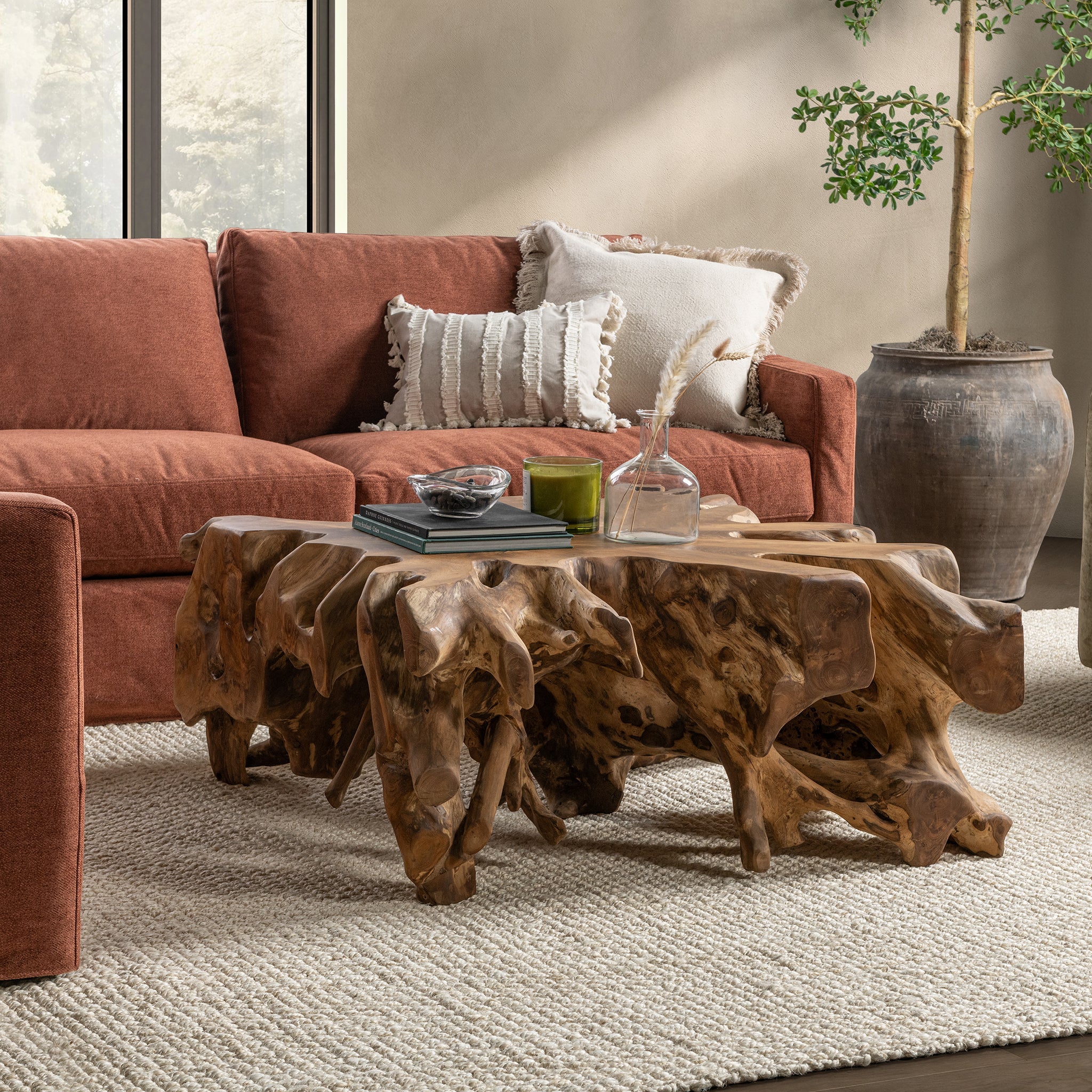 Cypress Coffee Table - Natural