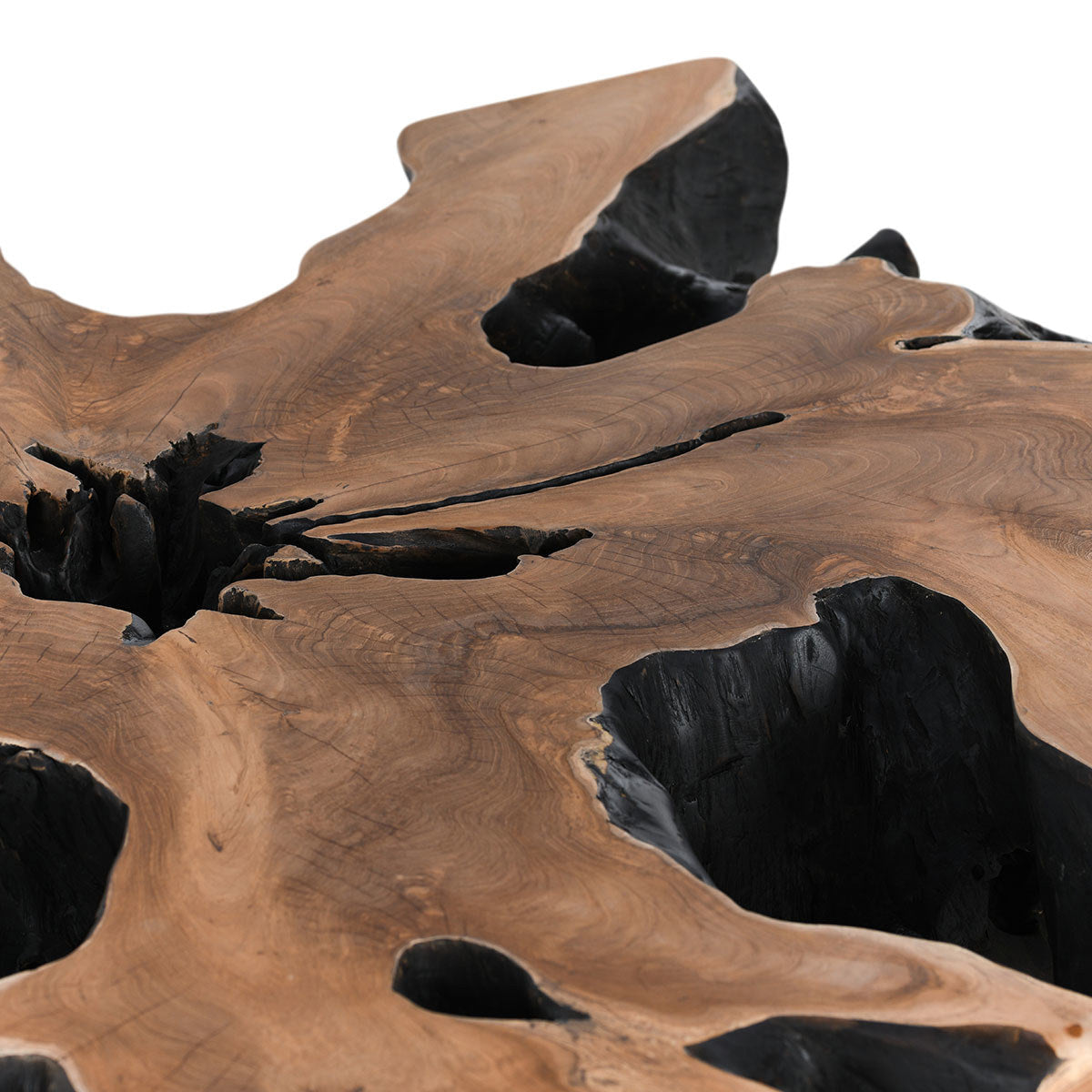 Cypress Coffee Table - Black/Natural