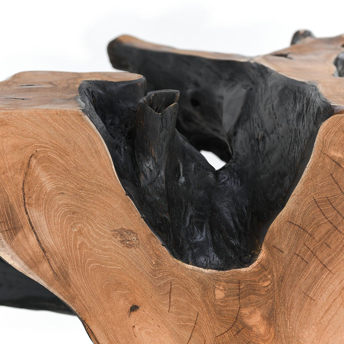 Cypress Coffee Table - Black/Natural
