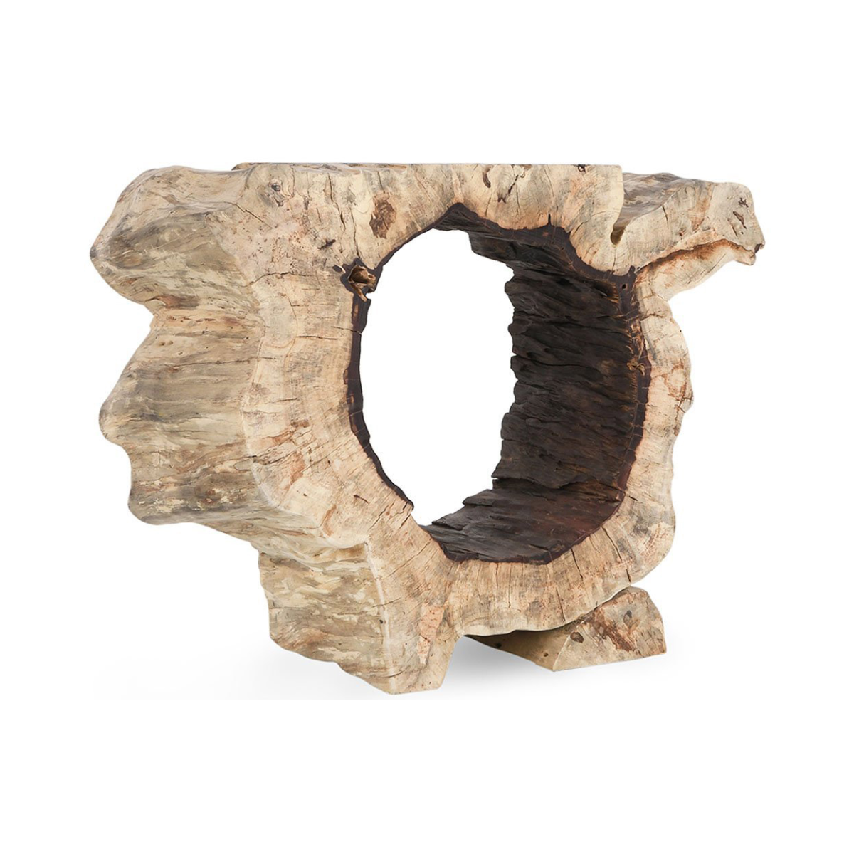 Odette Solid Wood Rectangle Console Table