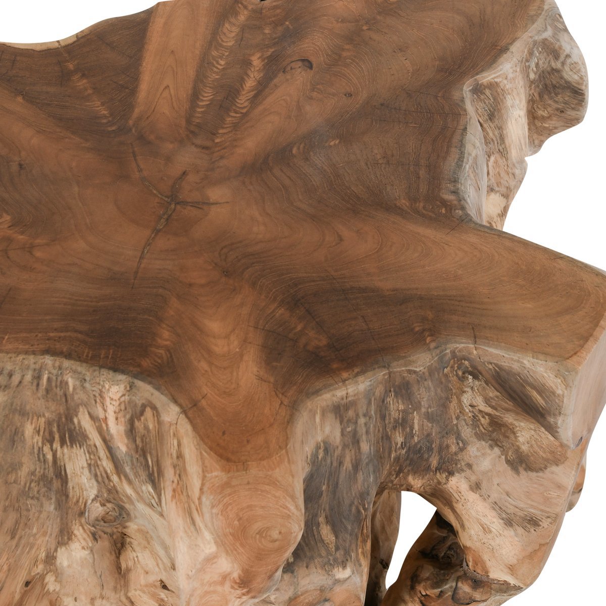 Cypress End Table - Natural White Wash