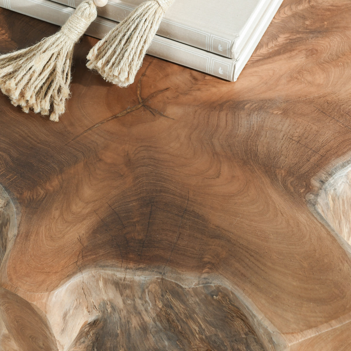 Cypress End Table - Natural White Wash