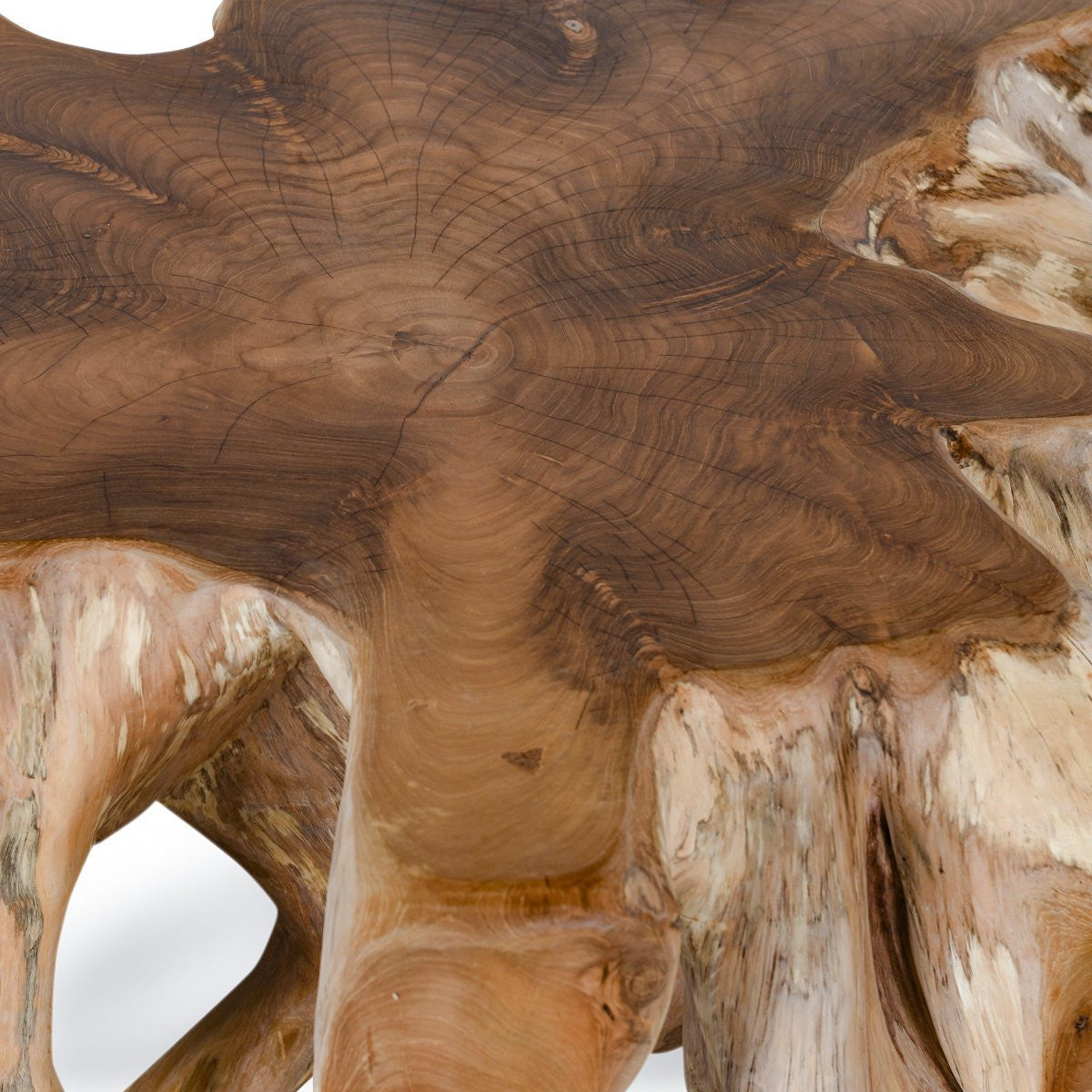 Cypress Teak Root Coffee Table - Natural