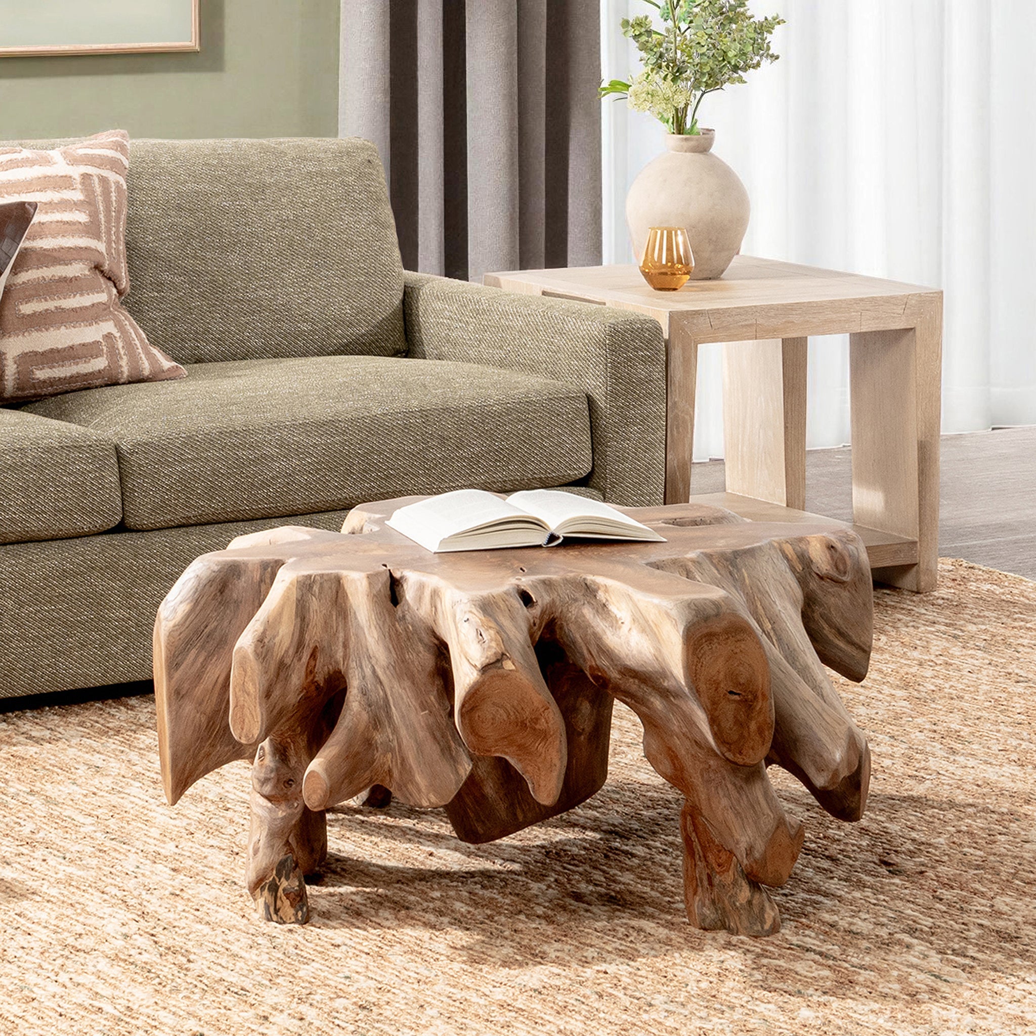 Cypress Coffee Table - Natural