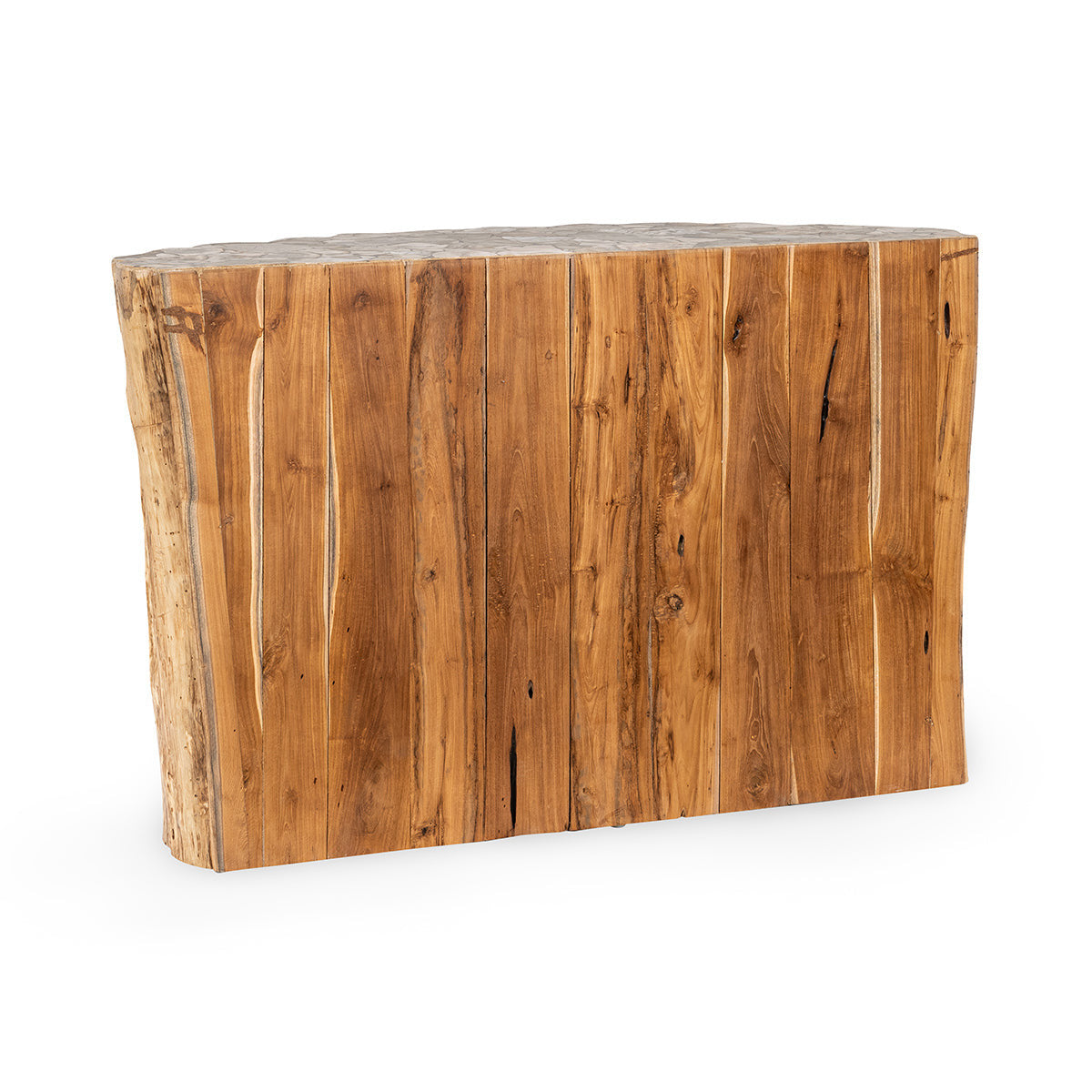 Norwest Solid Wood Rectangle Console Table