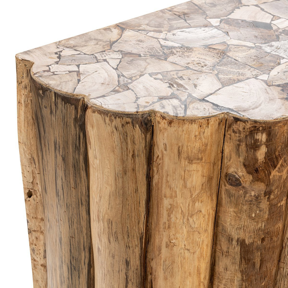 Norwest Solid Wood Rectangle Console Table