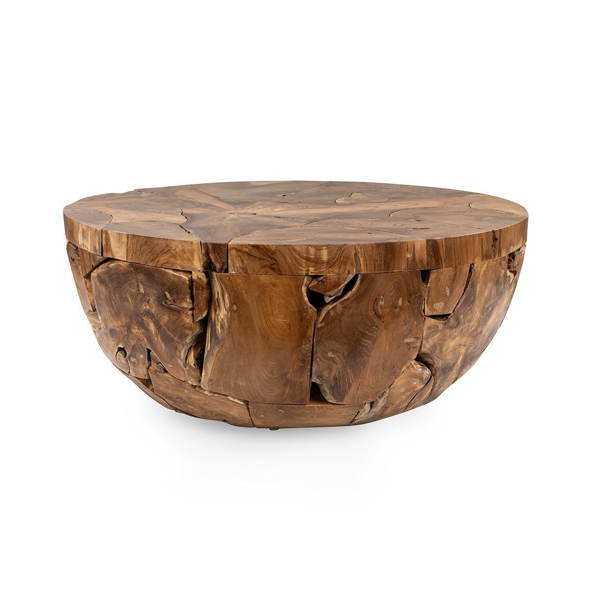 Garford Solid Wood Round Coffee Table