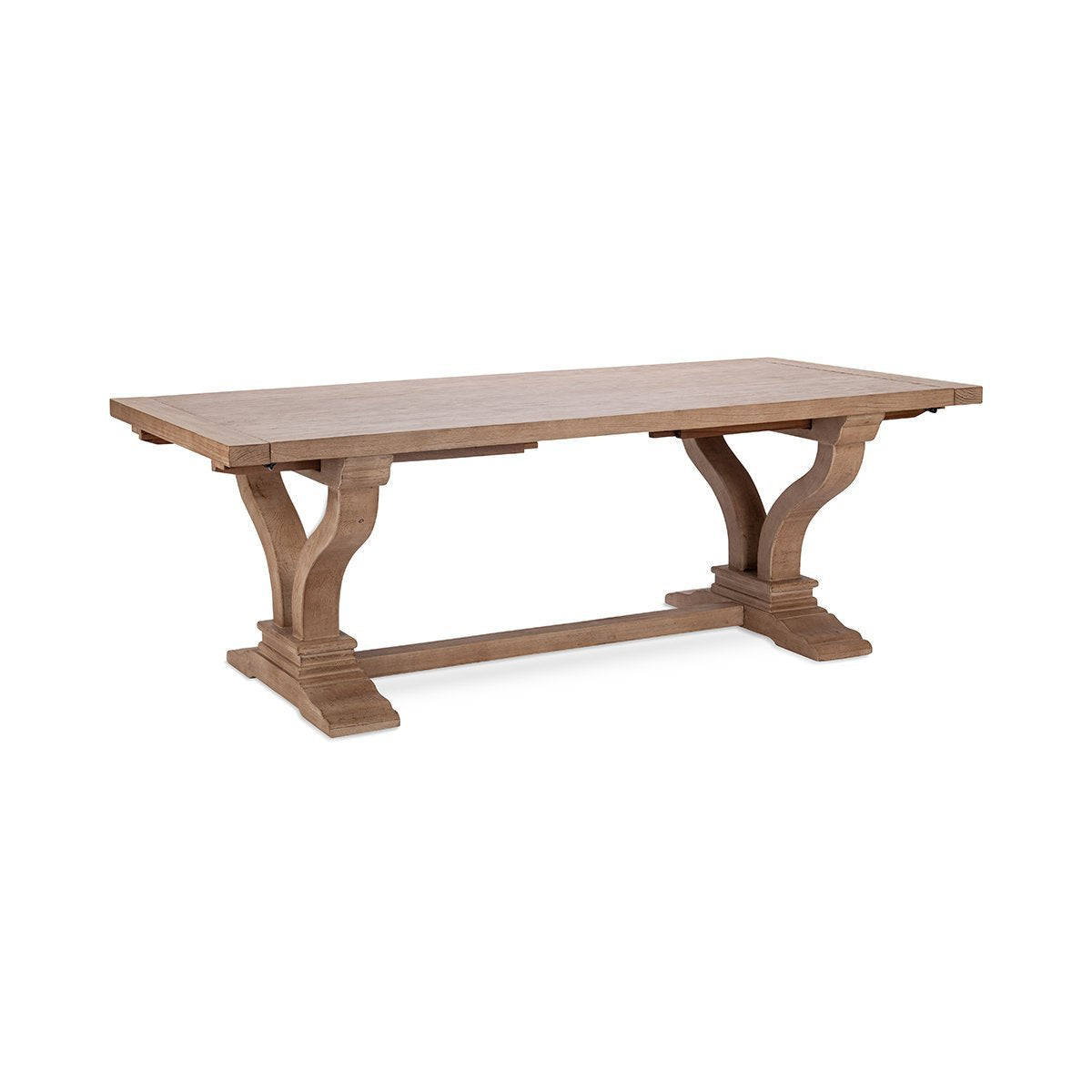 Alexander 86"-110" Extendable Dining Table - Distressed Brown