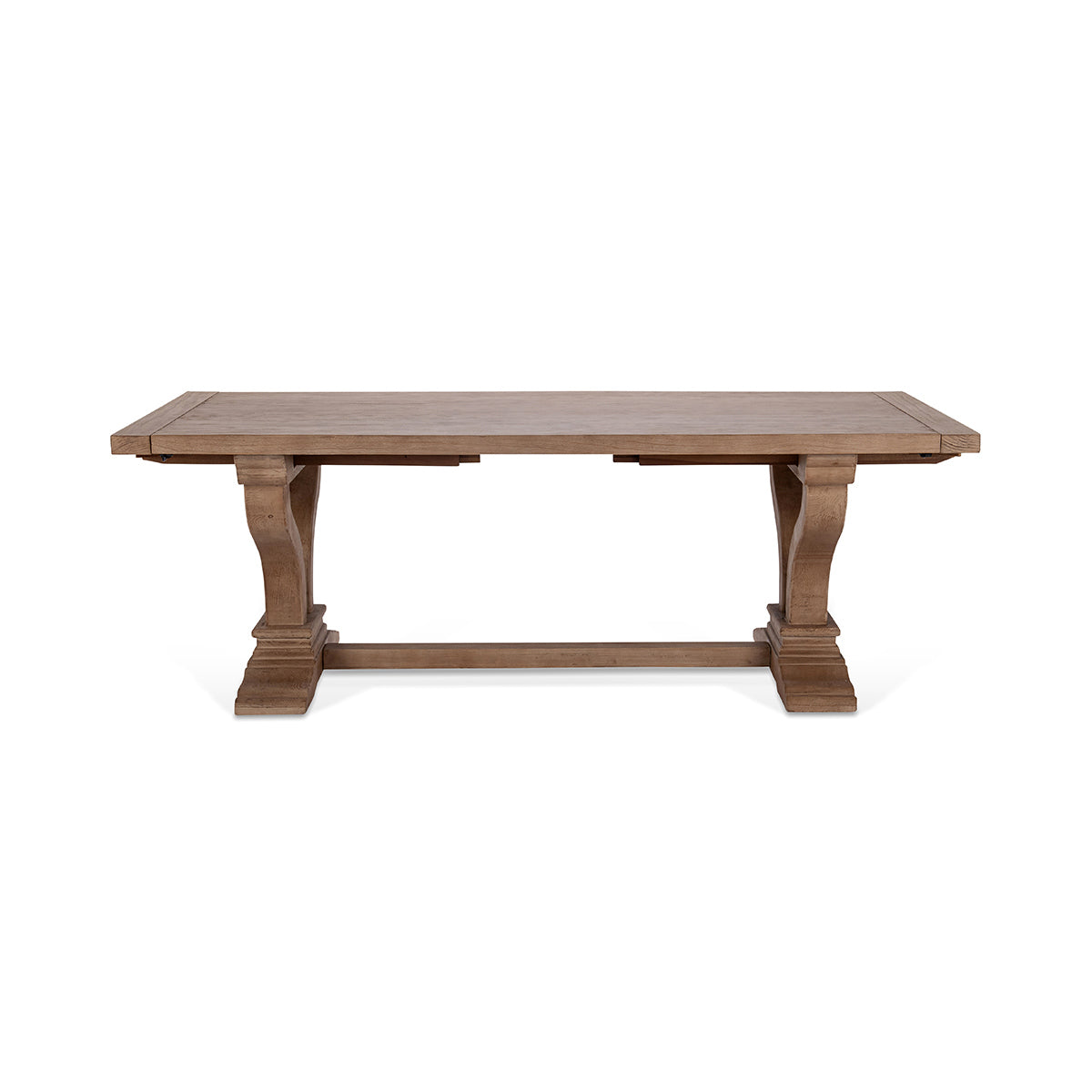Alexander 86"-110" Extendable Dining Table - Distressed Brown