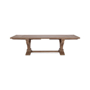 Alexander 86"-110" Extendable Dining Table - Distressed Brown