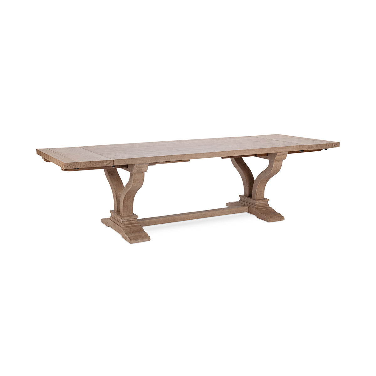 Alexander 86"-110" Extendable Dining Table - Distressed Brown