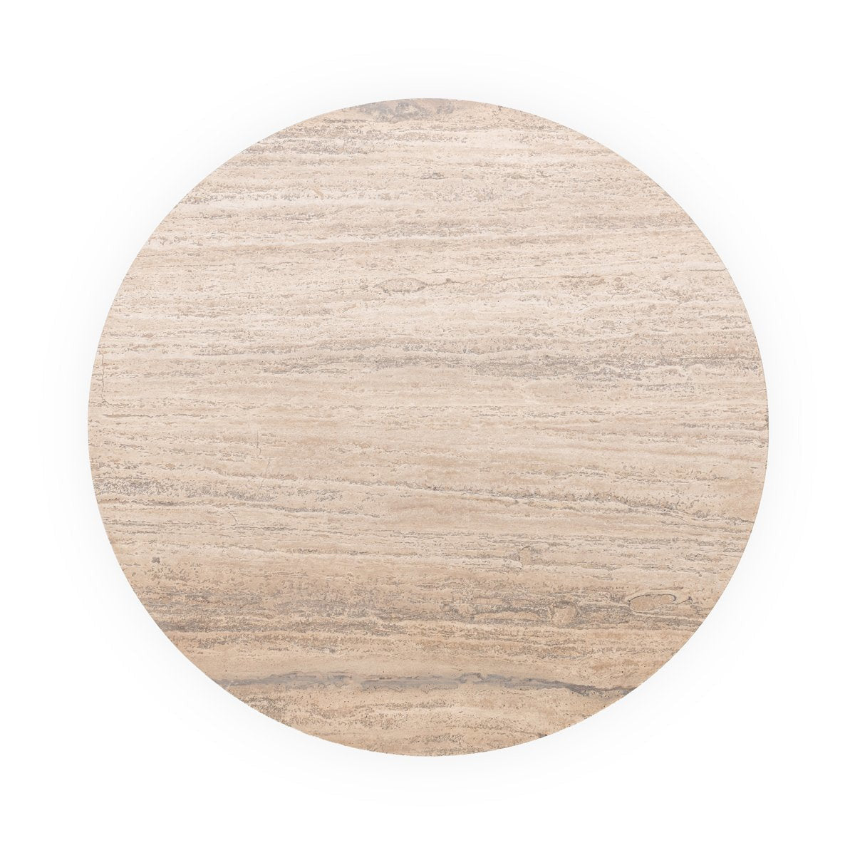 Baltic Travertine/Stone Round Dining Table