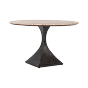 Baltic Travertine/Stone Round Dining Table