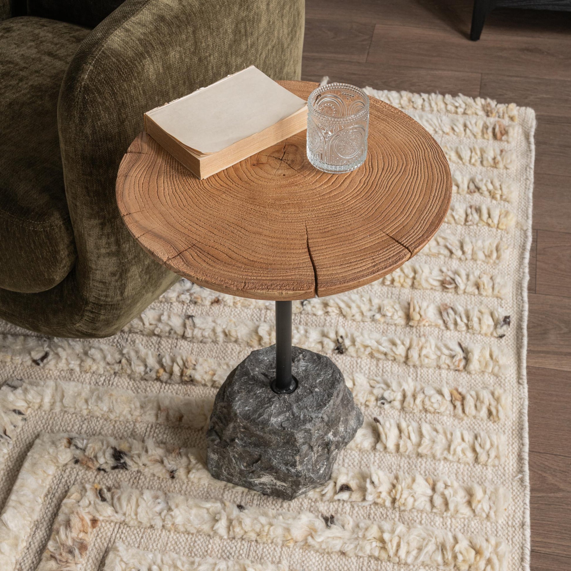 Linden End Table - Natural
