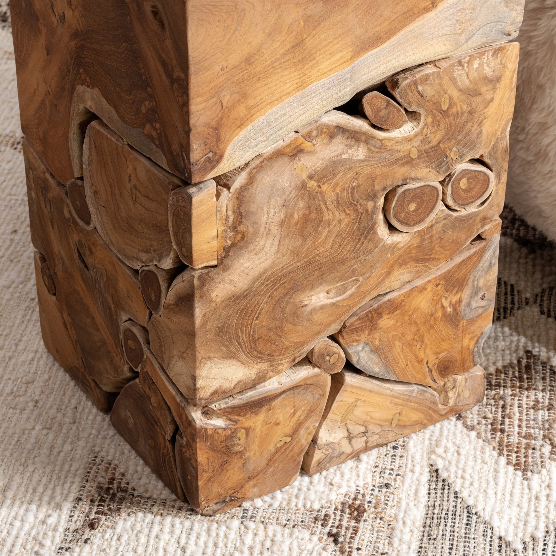 Rhea Accent Table - Natural