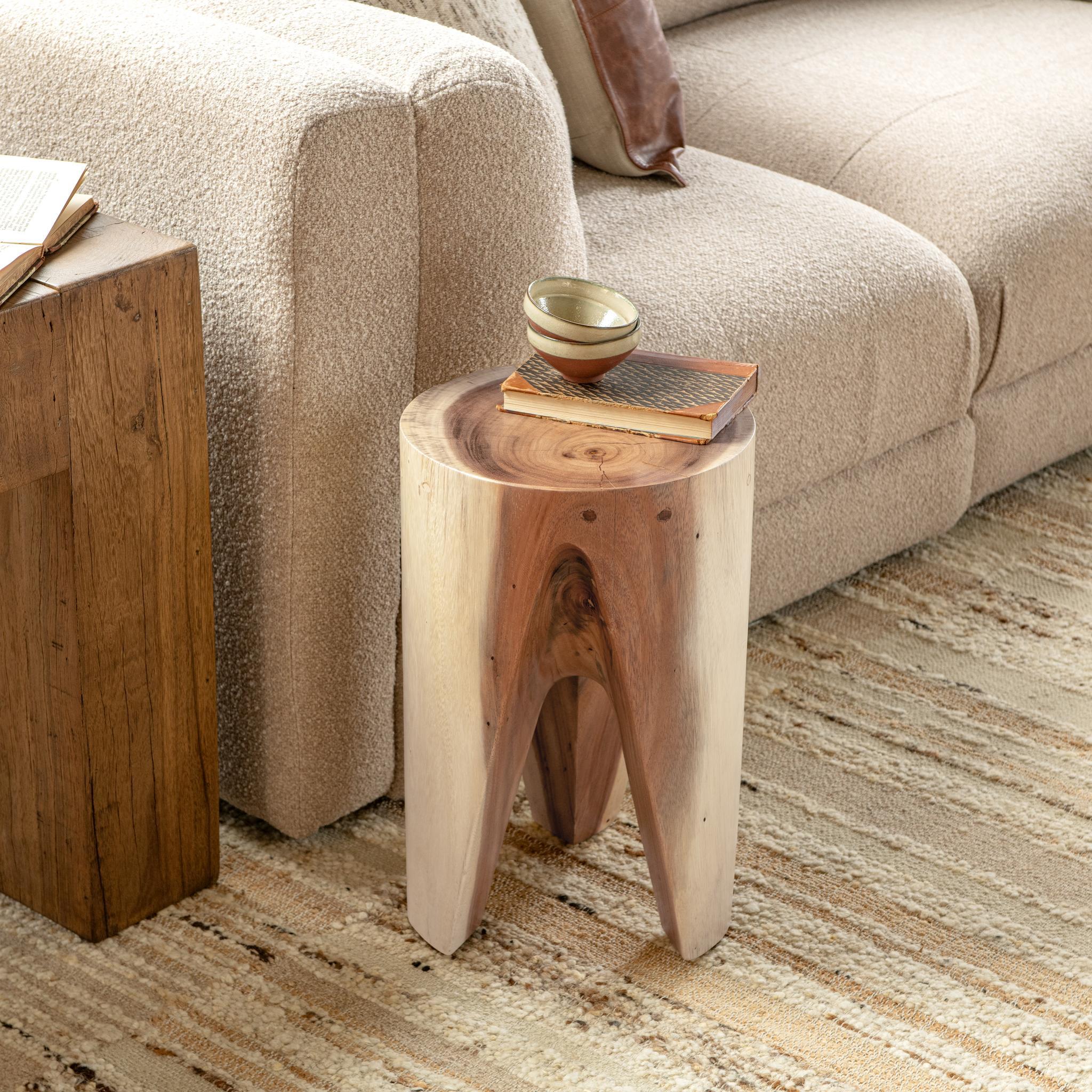 Vela Accent 18" Table - Natural