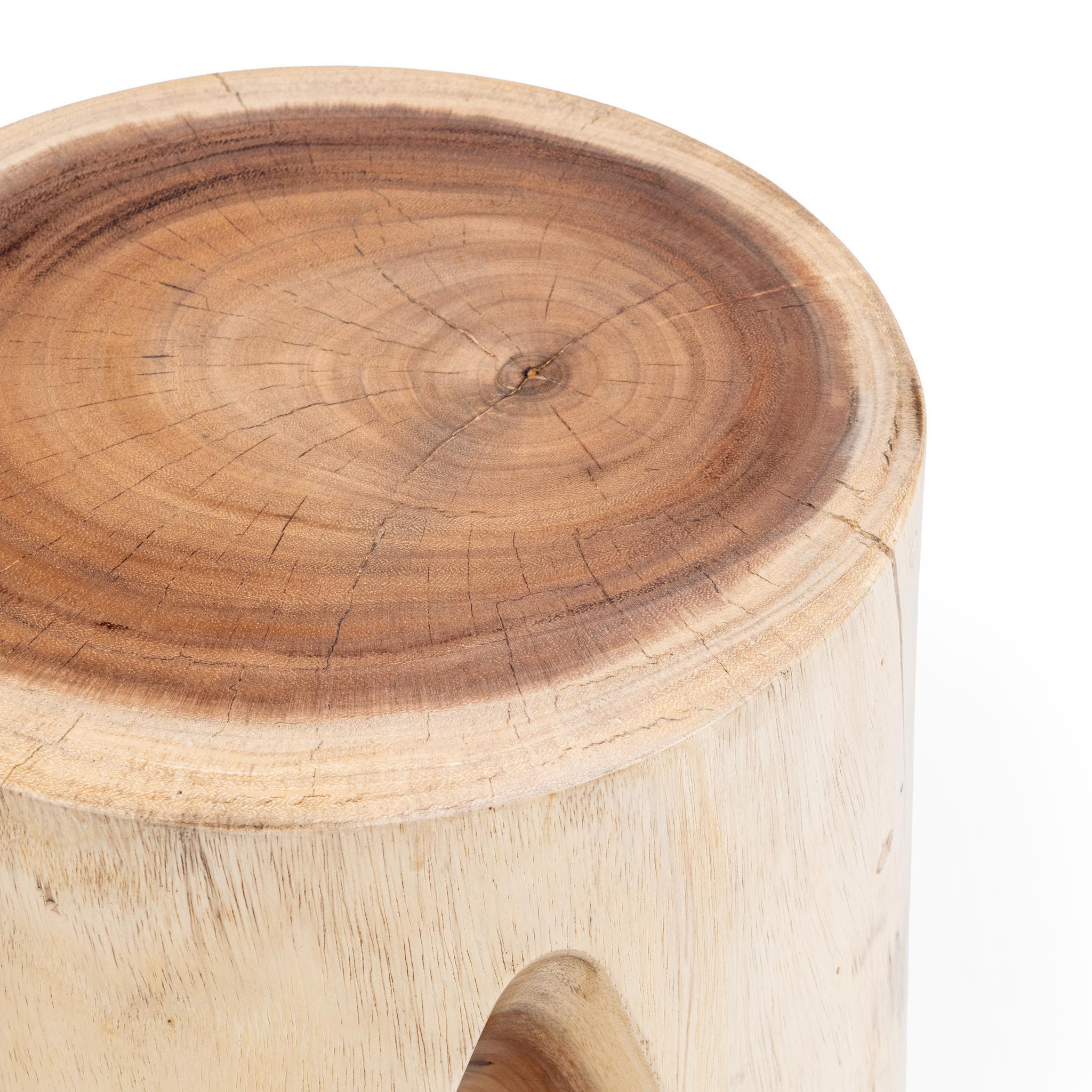 Vela Accent 21" Table - Natural