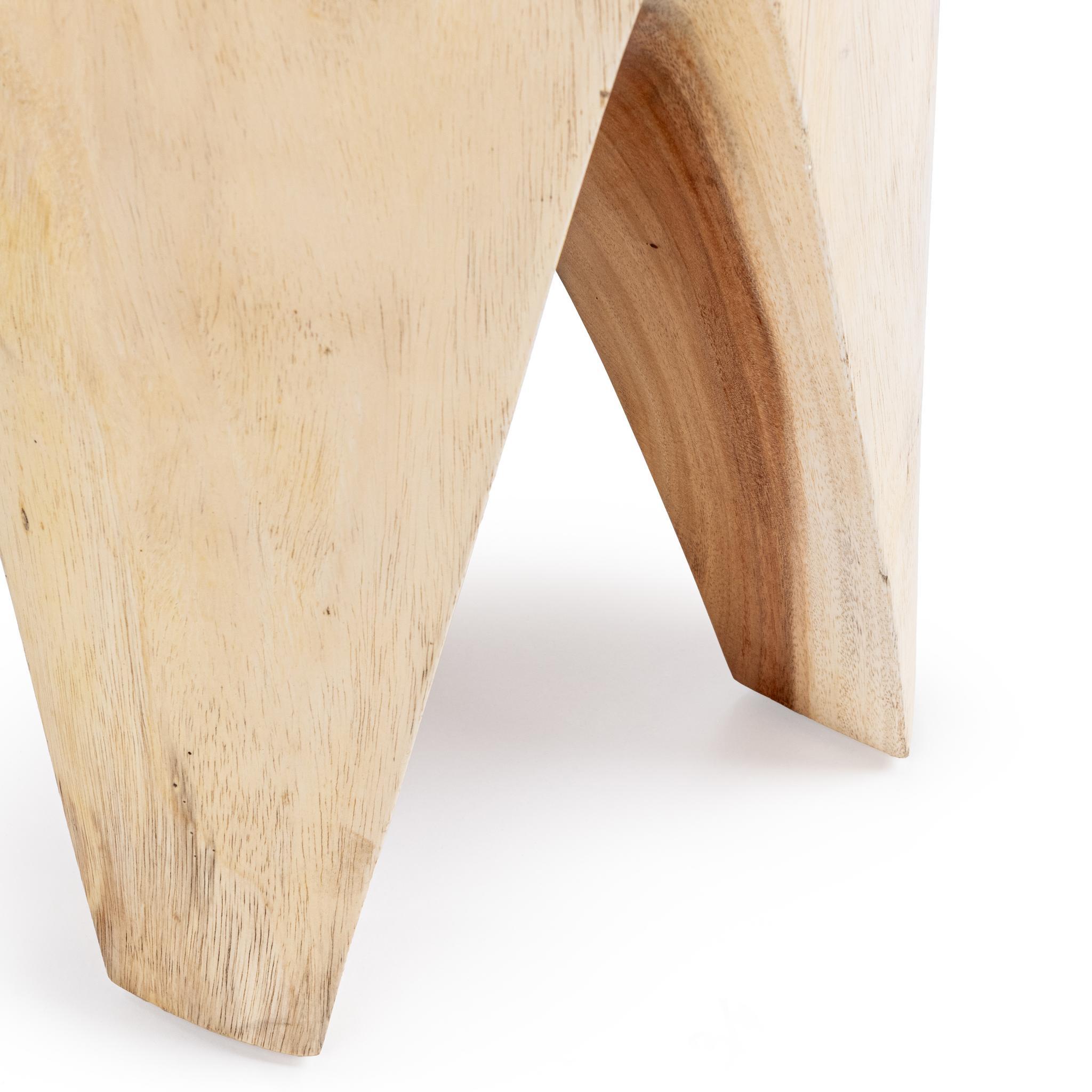 Vela Accent 21" Table - Natural