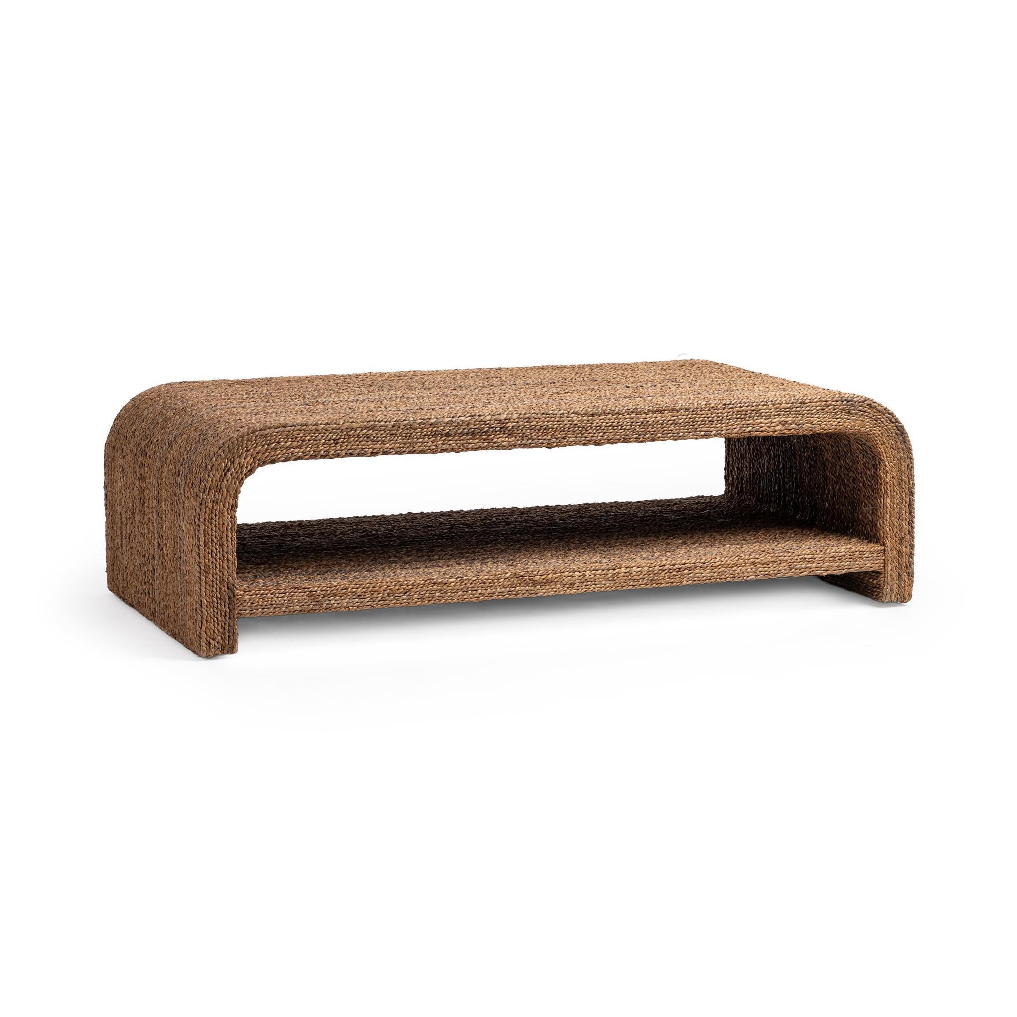 Luma Coffee Table - Harvest Abaca