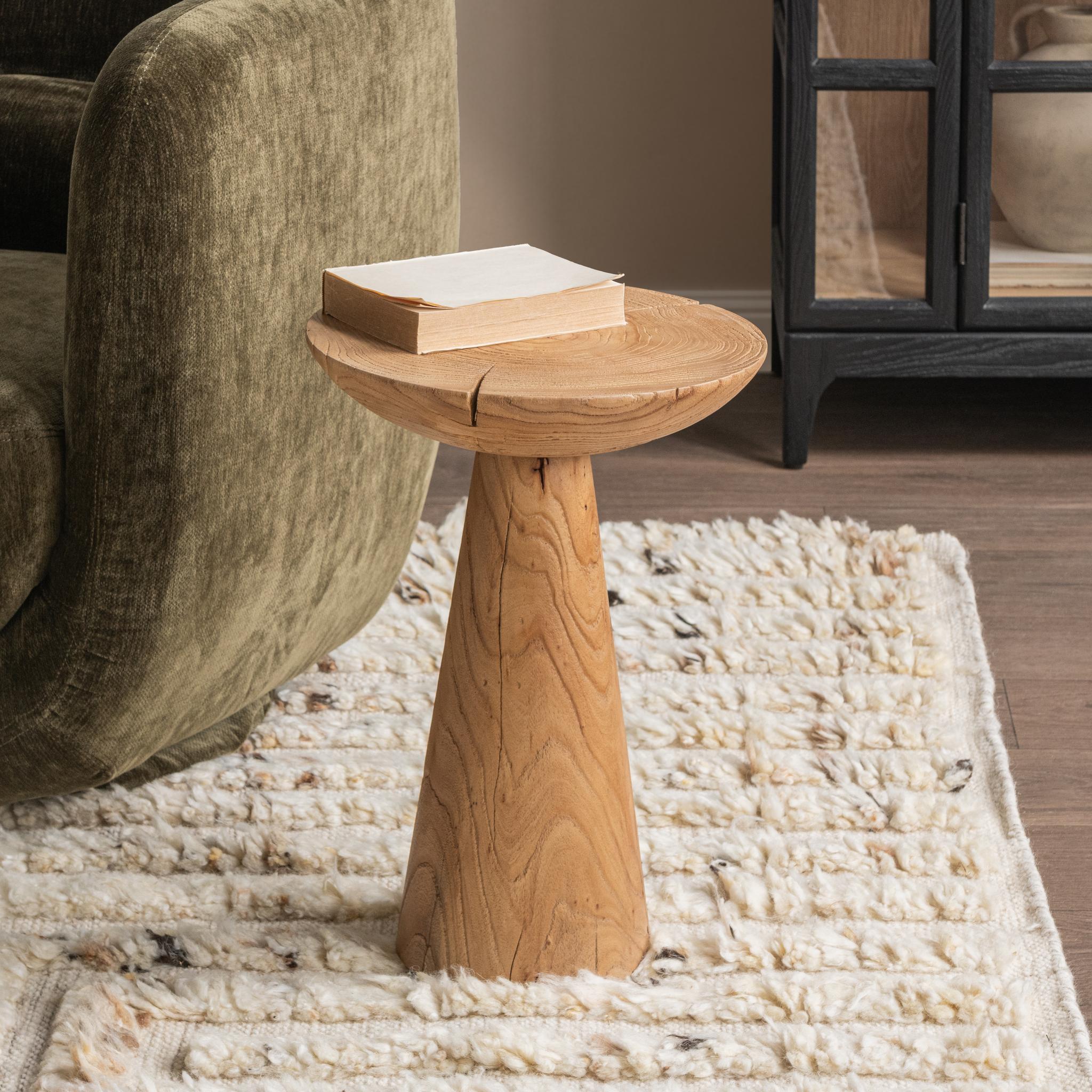 Alina Accent Table Heartwood Natural - Heartwood Natural