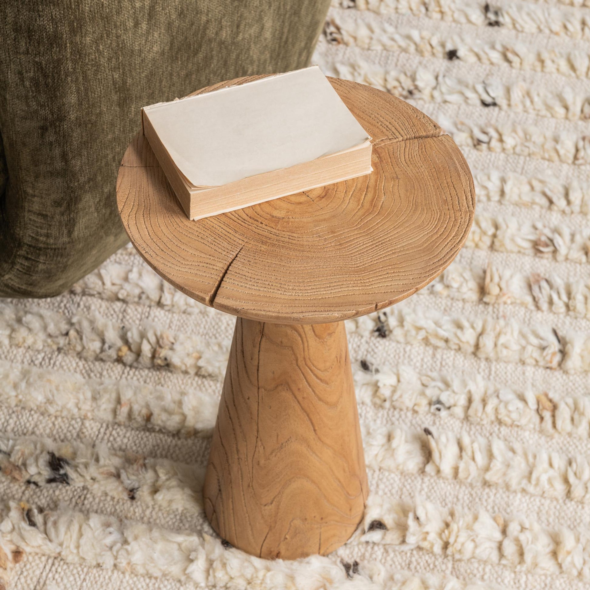 Alina Accent Table Heartwood Natural - Heartwood Natural