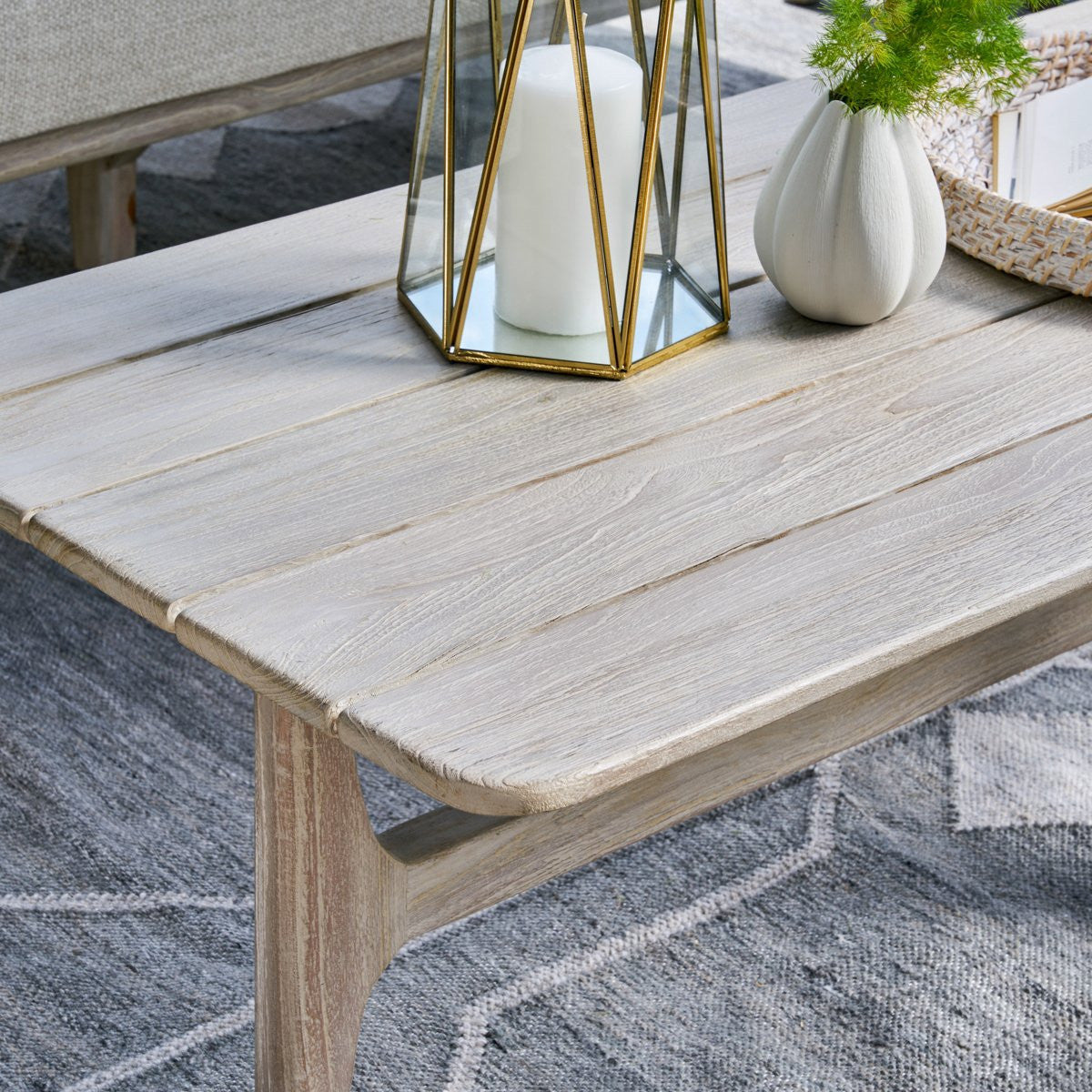 Dawn Outdoor Rectangle Coffee Table
