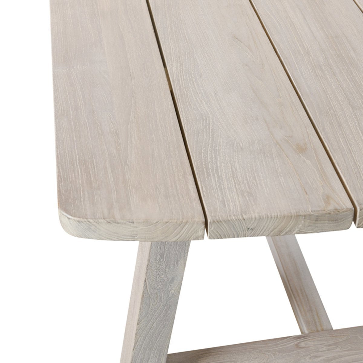 Agnes Outdoor Dining Table - Gray