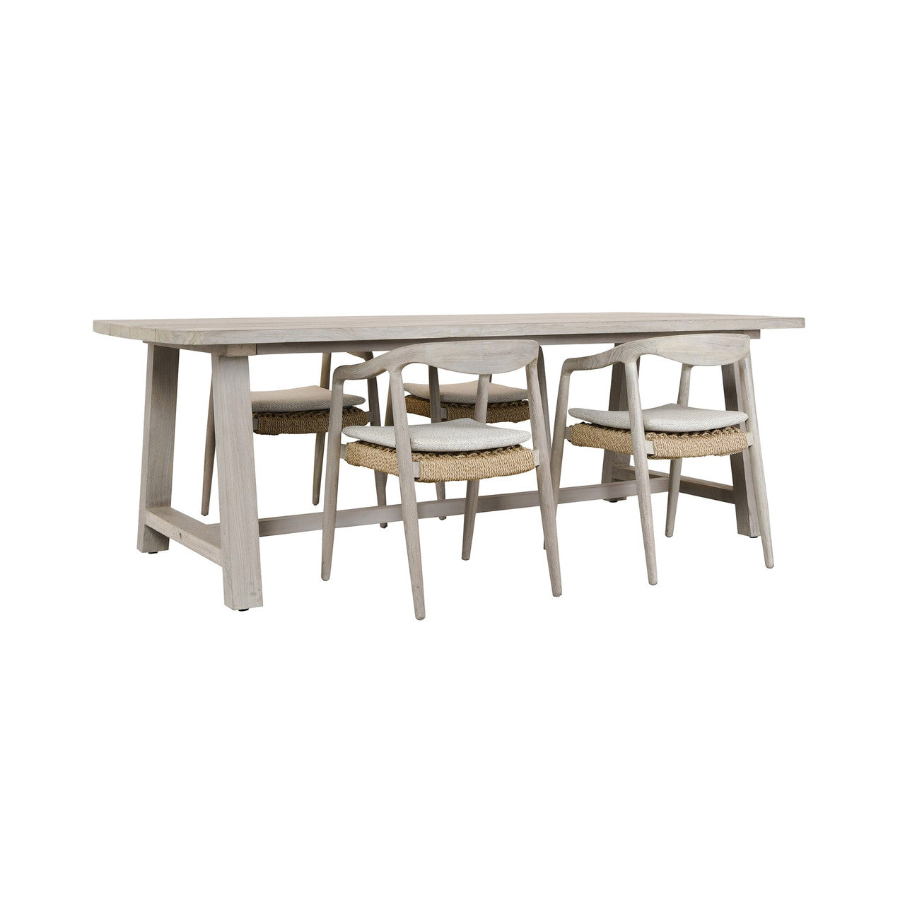 Agnes Outdoor Rectangle Dining Table