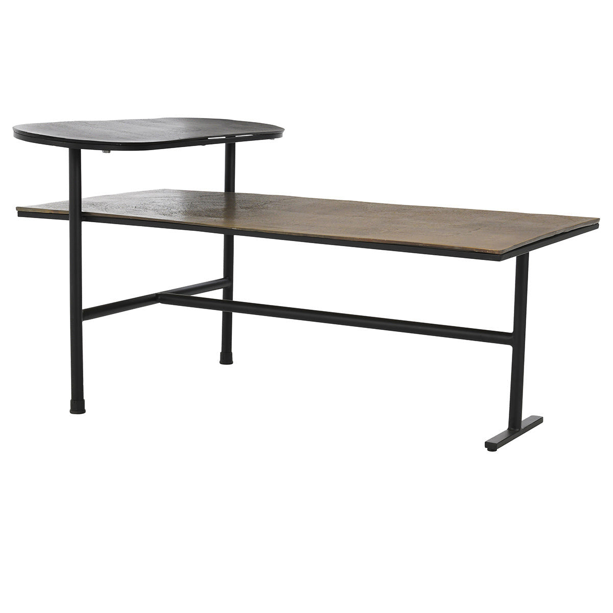 Wagner Cast Aluminum Rectangle Coffee Table