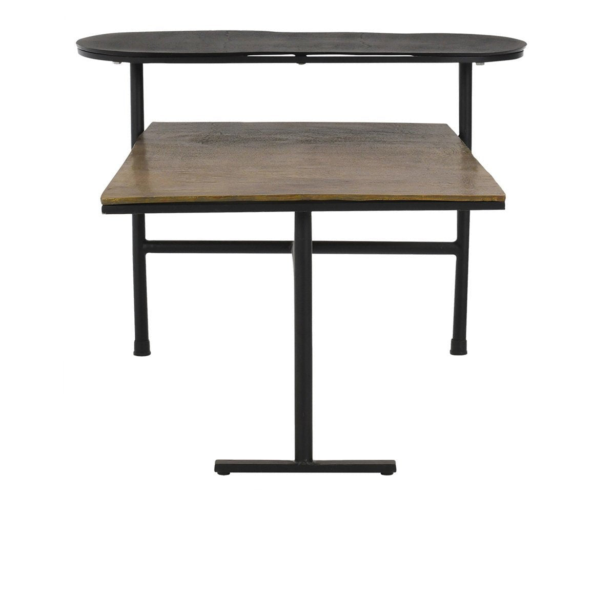 Wagner Cast Aluminum Rectangle Coffee Table
