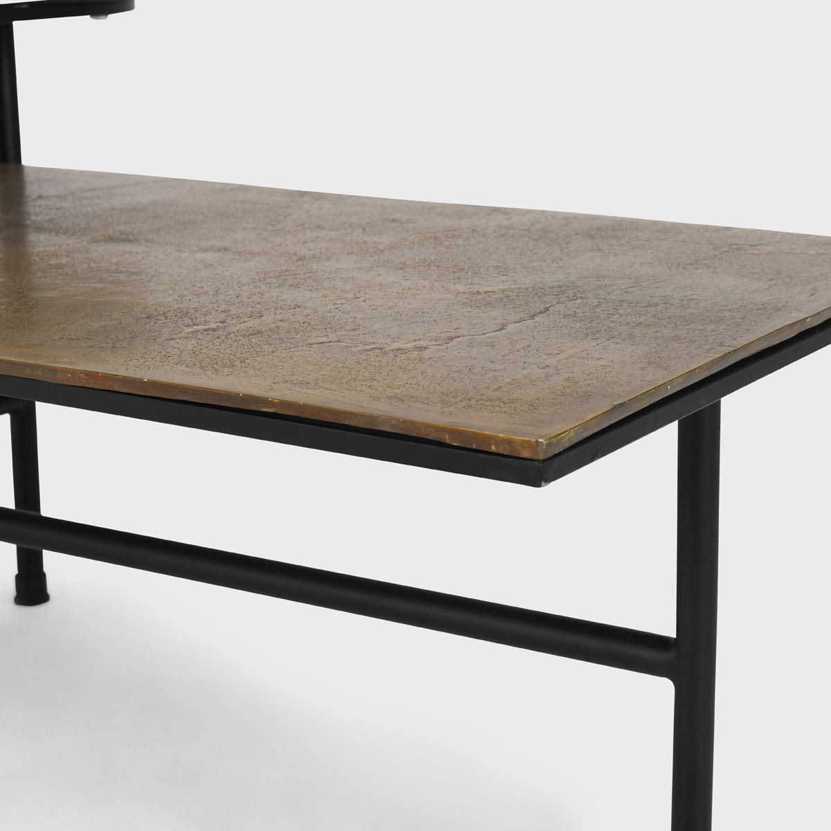Wagner Cast Aluminum Rectangle Coffee Table