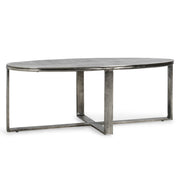 Flores Coffee Table - Nickle