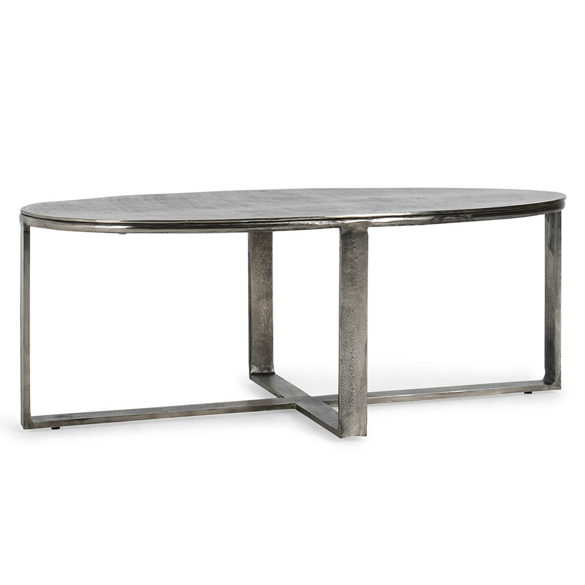 Flores Coffee Table - Nickle