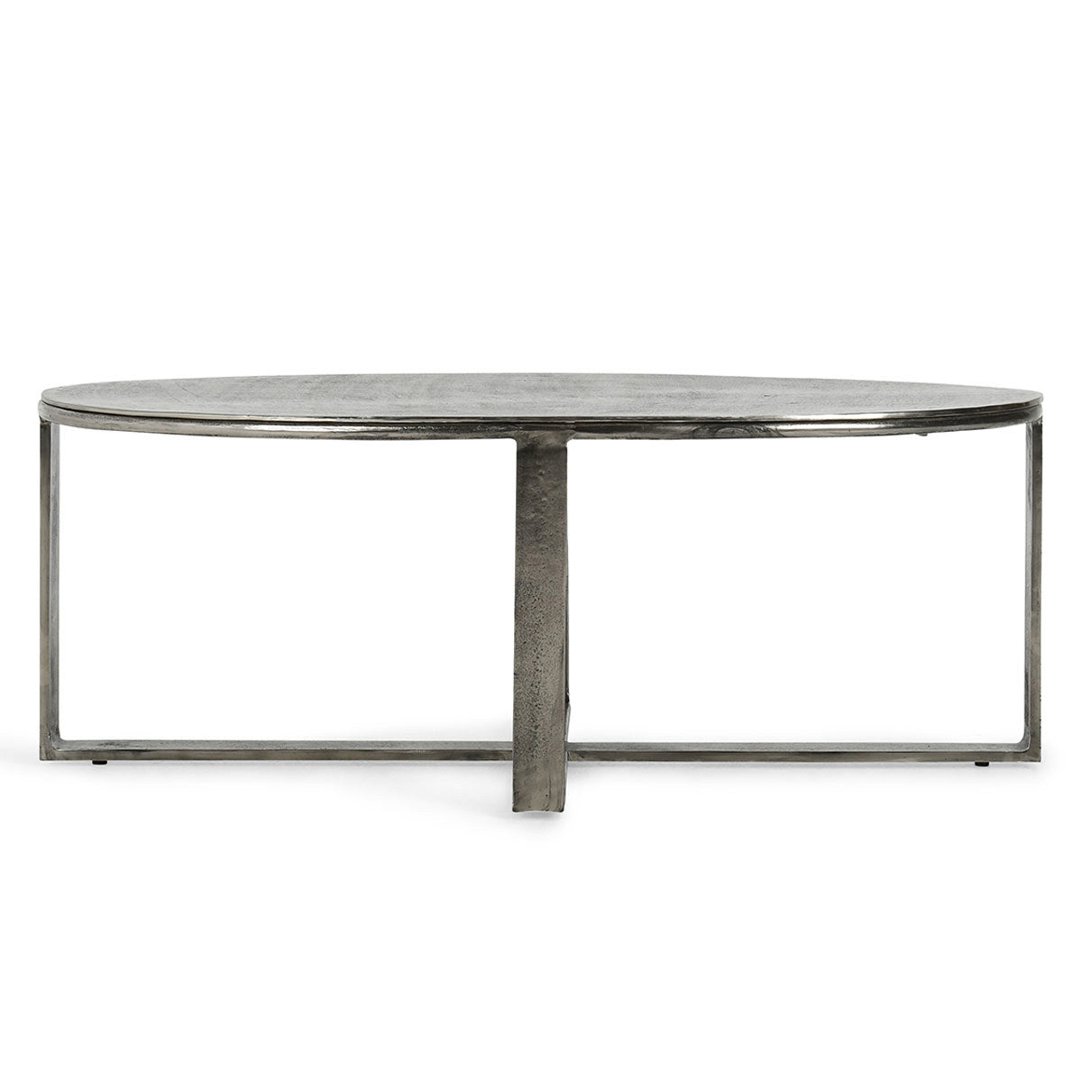 Flores Coffee Table - Nickle