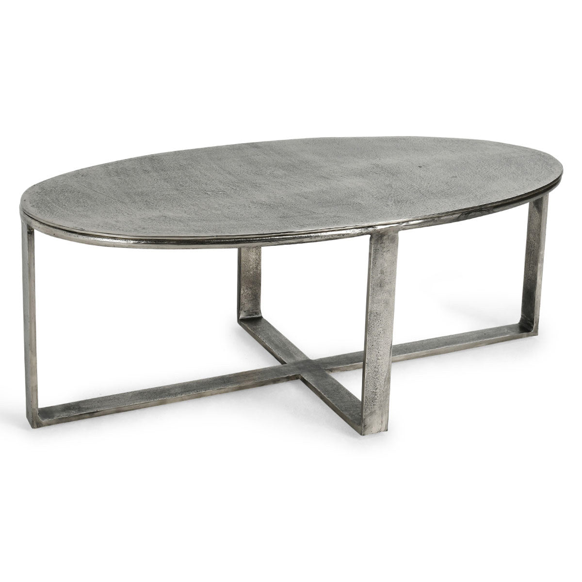 Flores Coffee Table - Nickle