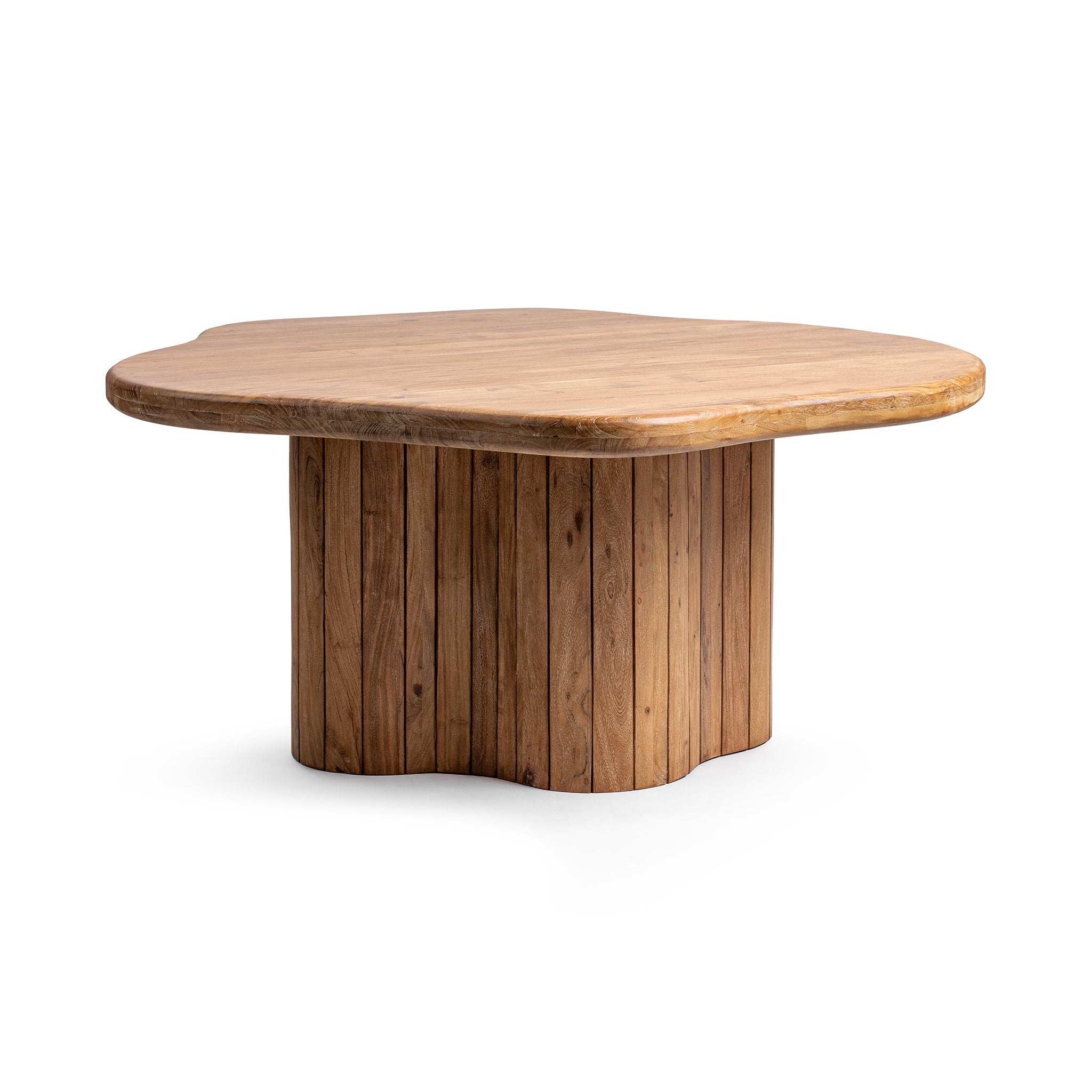 Alvaro 65" Freeform Dining Table - Golden Wheat