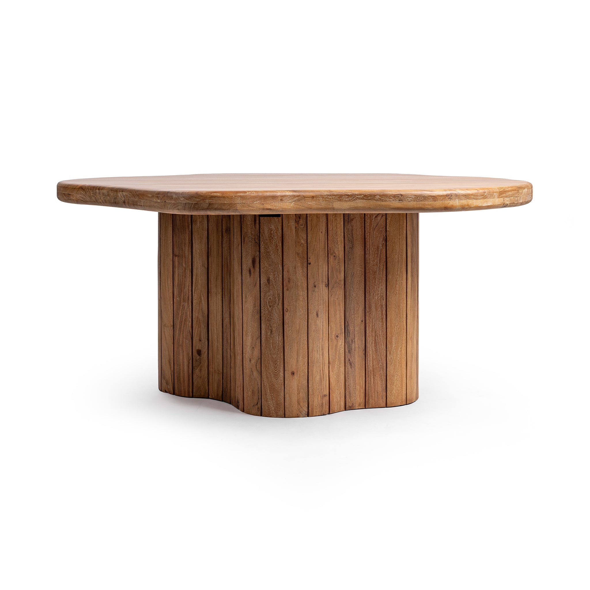 Alvaro 65" Freeform Dining Table - Golden Wheat