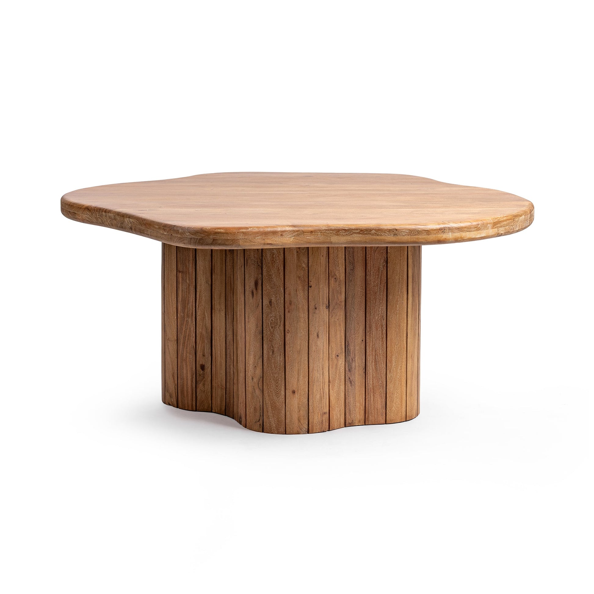 Alvaro 65" Freeform Dining Table - Golden Wheat