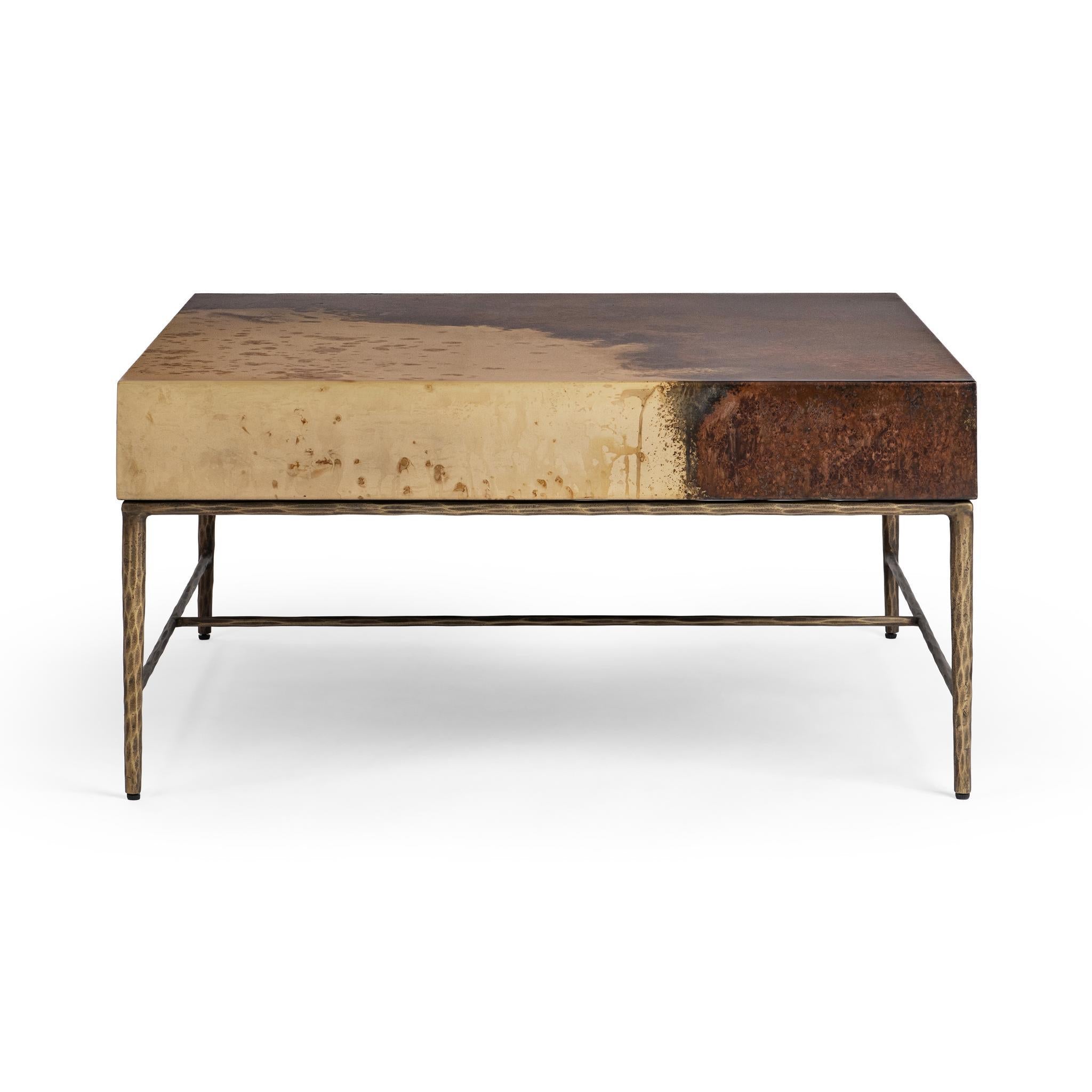 Mesa Square Coffee Table - Rustic Canyon