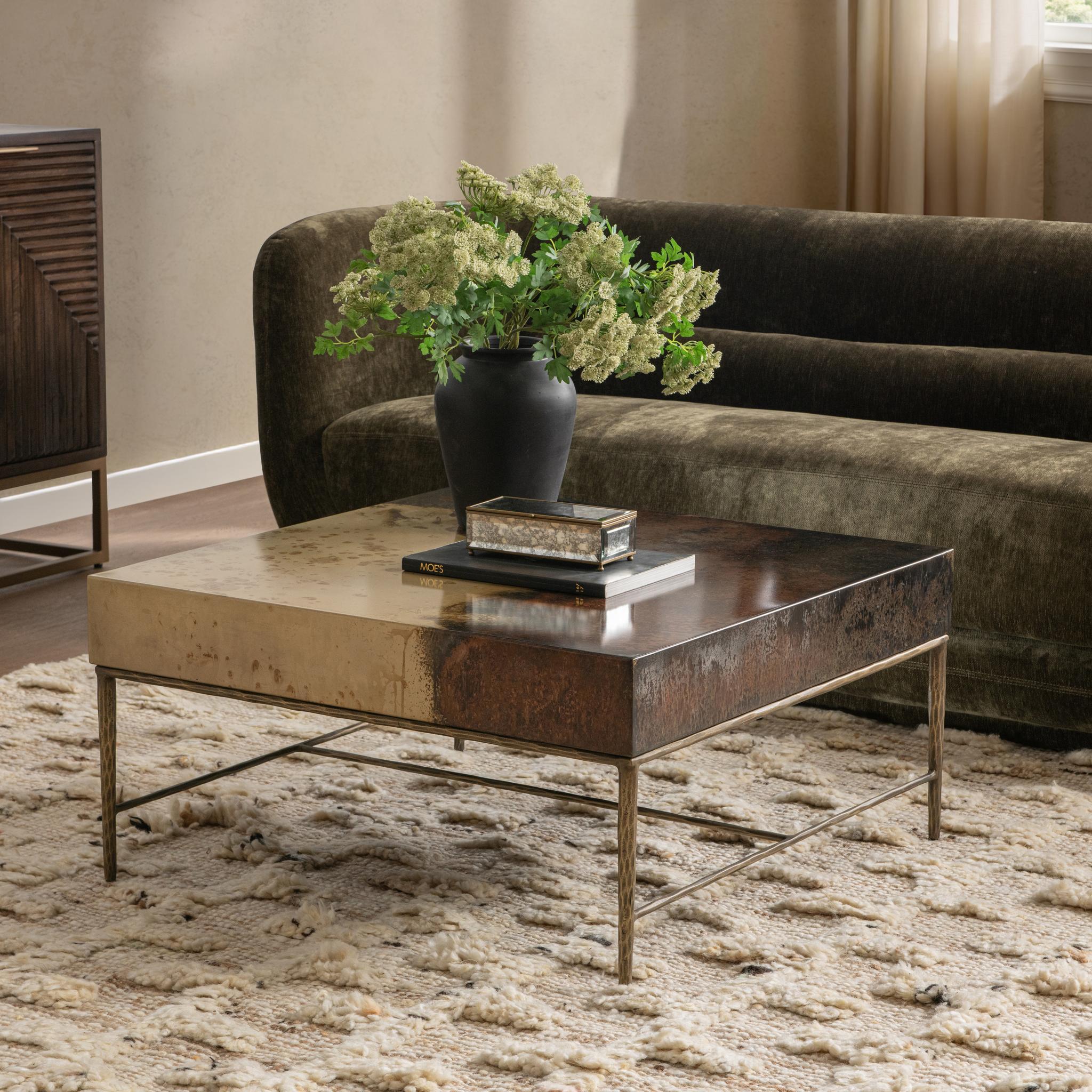 Mesa Square Coffee Table - Rustic Canyon