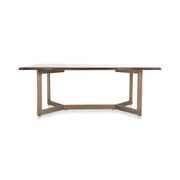Kade Dining Table - Bark Brown
