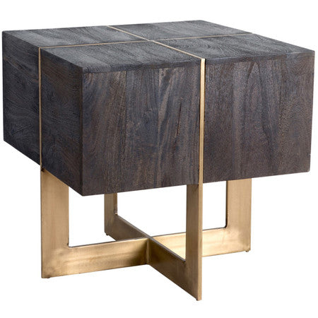Desmond Espresso End Table