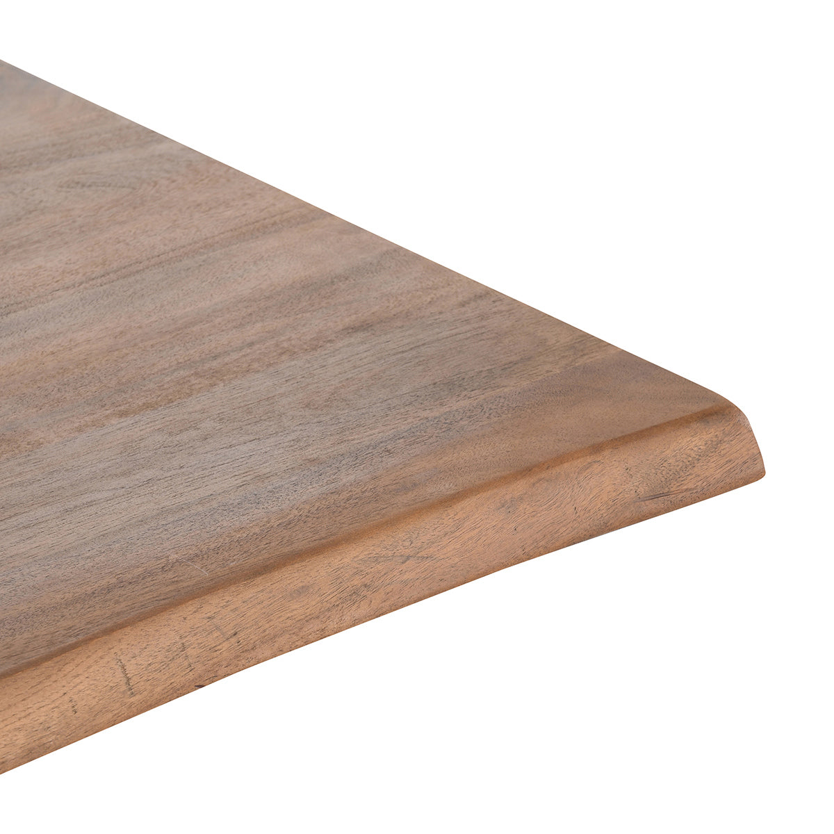 Bellamy Dining Table - Amber Brown - Honey/Black