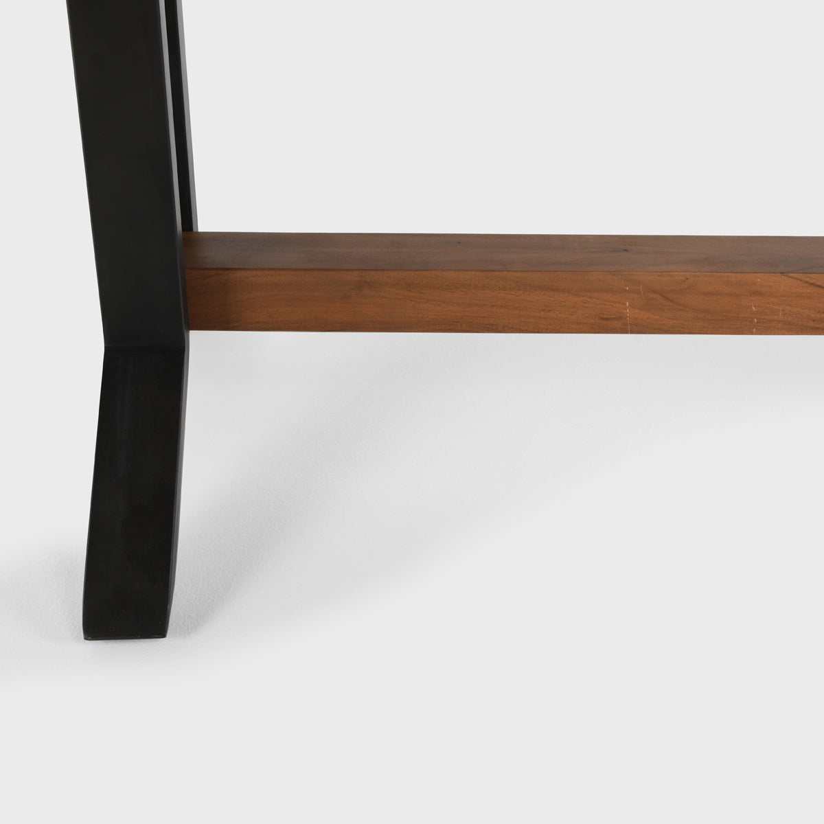 Bellamy Dining Table - Amber Brown - Honey/Black