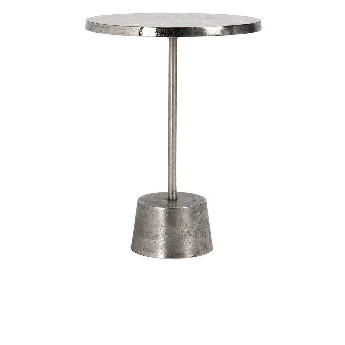 Ariel Aluminum Round End Table