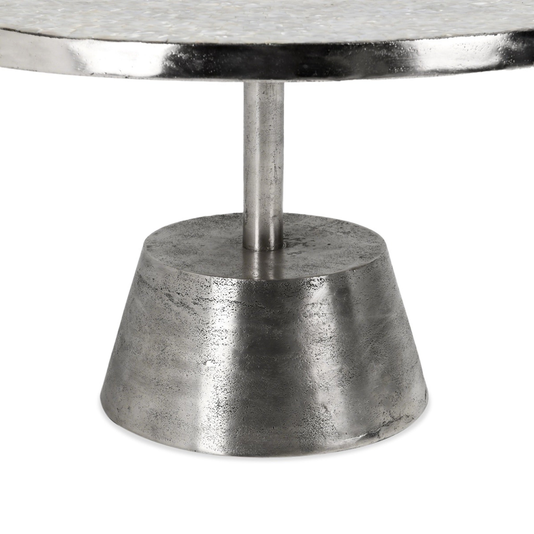 Ariel Coffee Table - Silver