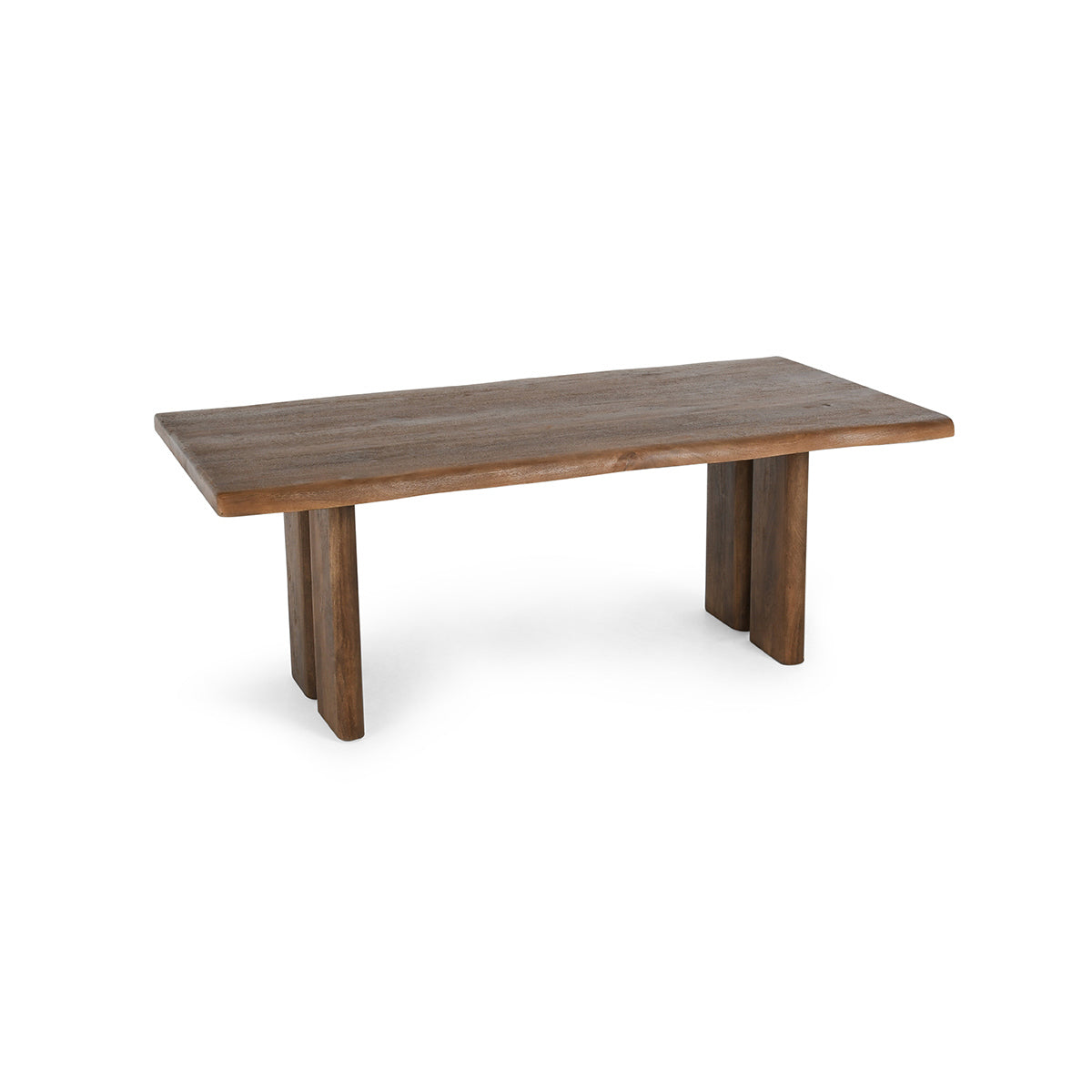 Holmes Dining Table - Artisan Brown - Light Brown