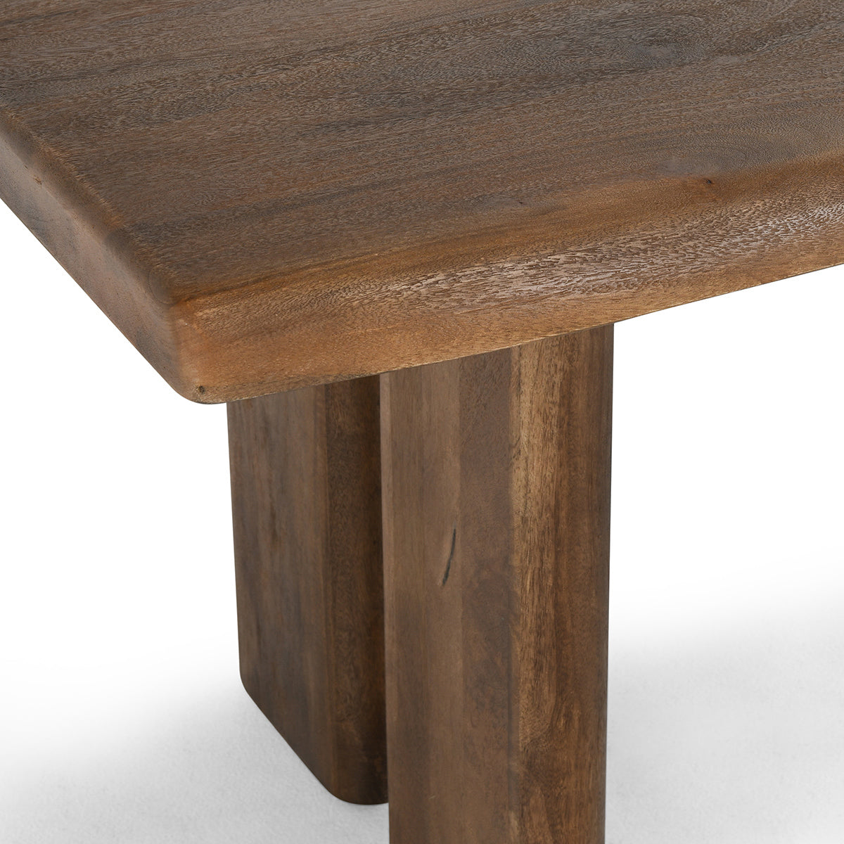 Holmes Dining Table - Artisan Brown - Light Brown