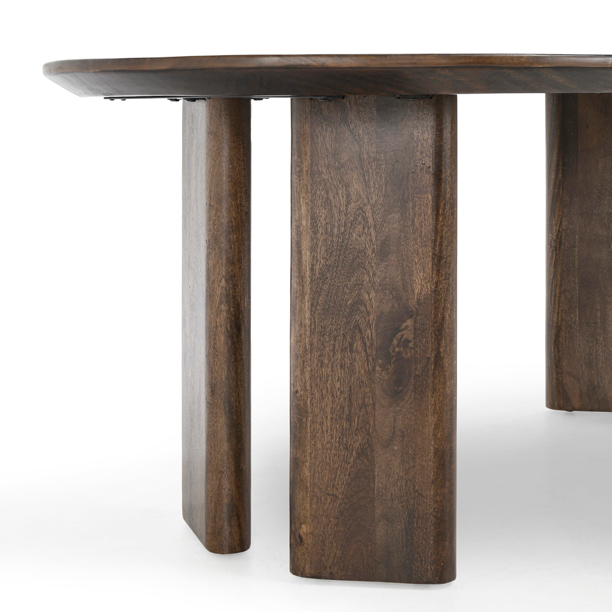 Norwood Dining Table - Bark Brown