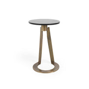 Leyton Accent Table - Black Marble